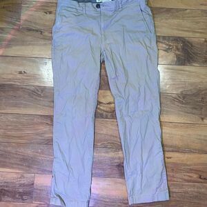 Unbranded Men's Tan and Cream Trousers